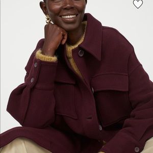 H&M wool blend coat